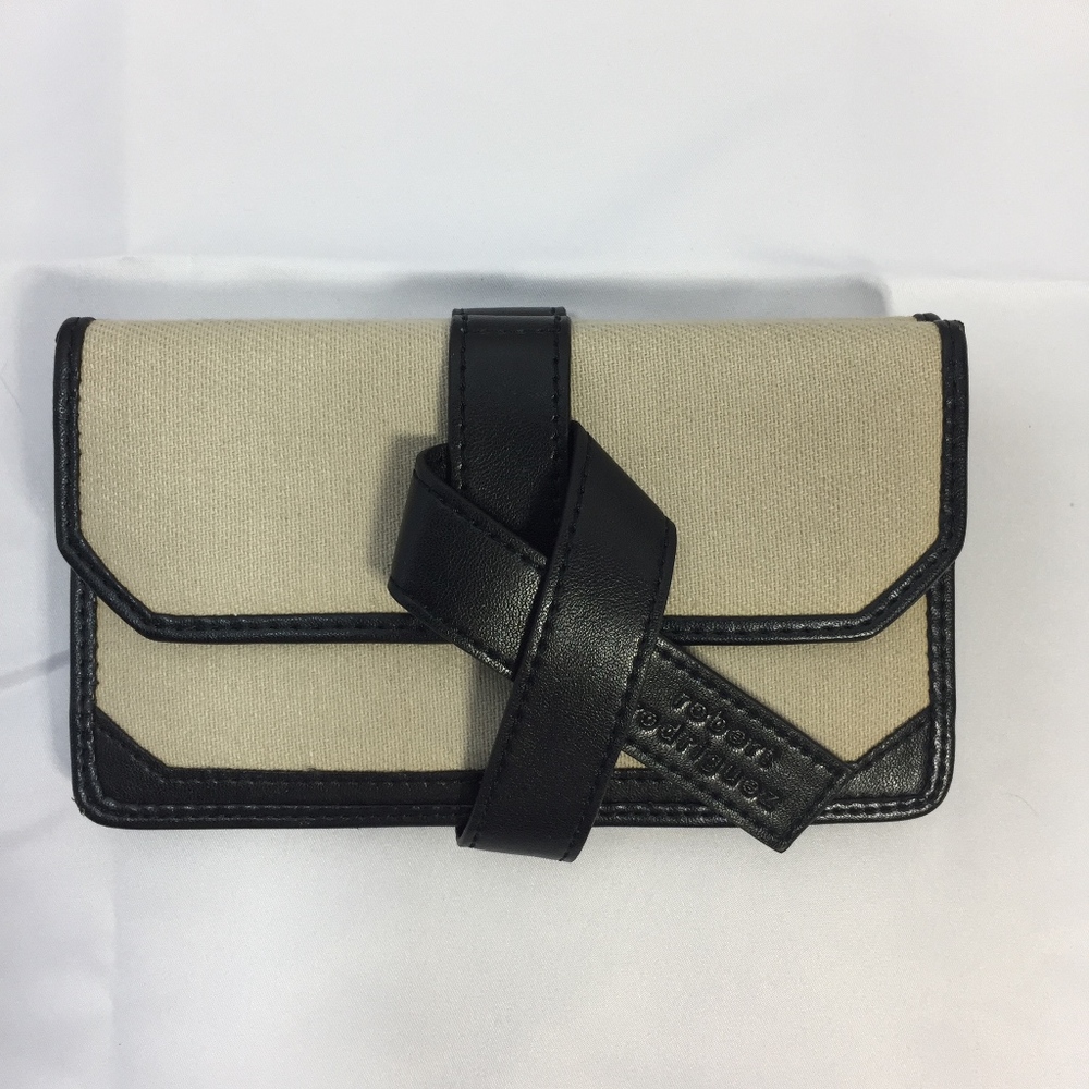 Robert Rodriguez Canvas & Leather Wallet
